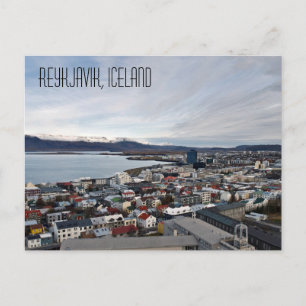 Carte Postale Reykjavik, Iceland