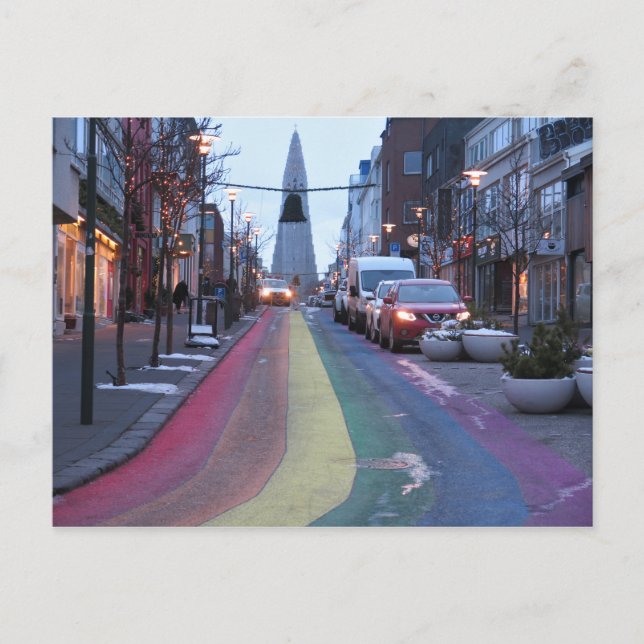 Carte Postale Reykjavik Islande (Devant)