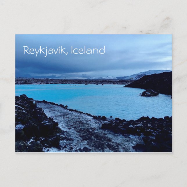 Carte postale Reykjavik Islande Blue Lagoon (Devant)