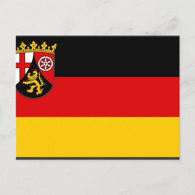 Carte Postale Rhénanie Palatinat, Allemagne (Devant)