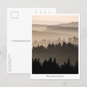 Carte Postale Rhénanie-Palatinat Woodland Hills Landscape Photo