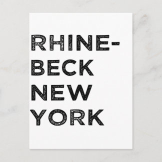 CARTE POSTALE RHINEBECK NEW YORK