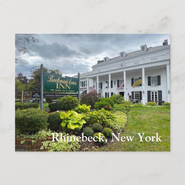 Carte Postale Rhinebeck New York (Devant)
