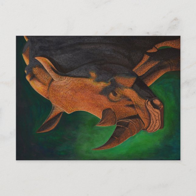 Carte Postale Rhinoceros (Devant)