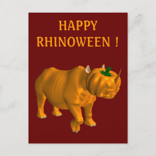 Carte Postale Rhinoceros bizarre