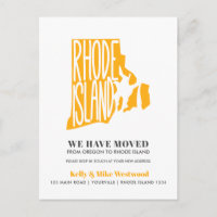 RHODE ISLAND Nous avons déménagé Nouvelle adresse 