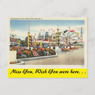Carte Postale Rhode Island, Rocky Point Park