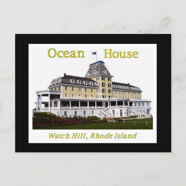Carte Postale Rhode Island, Watch Hill - (Devant)