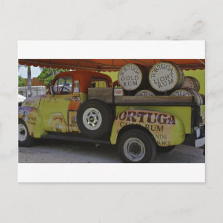 Carte Postale Rhum Tortuga
