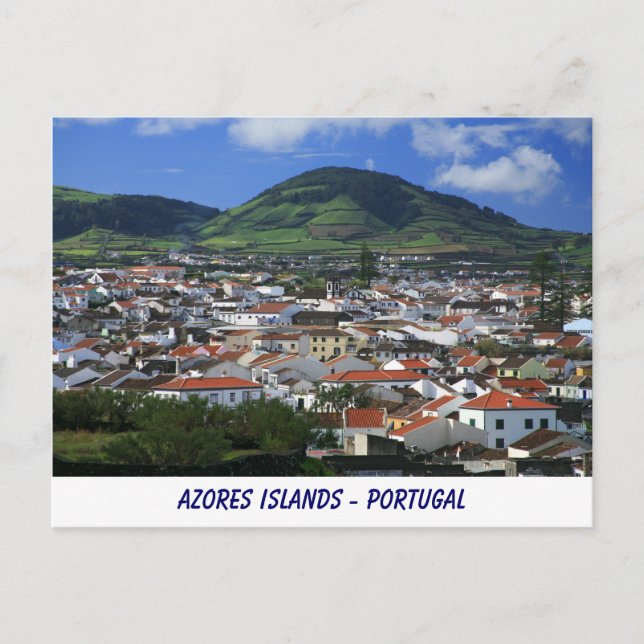 Carte Postale Ribeira Grande, Açores (Devant)