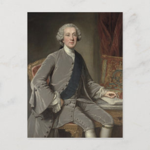 Carte Postale Richard Grenville, Earl Temple, vers 1760