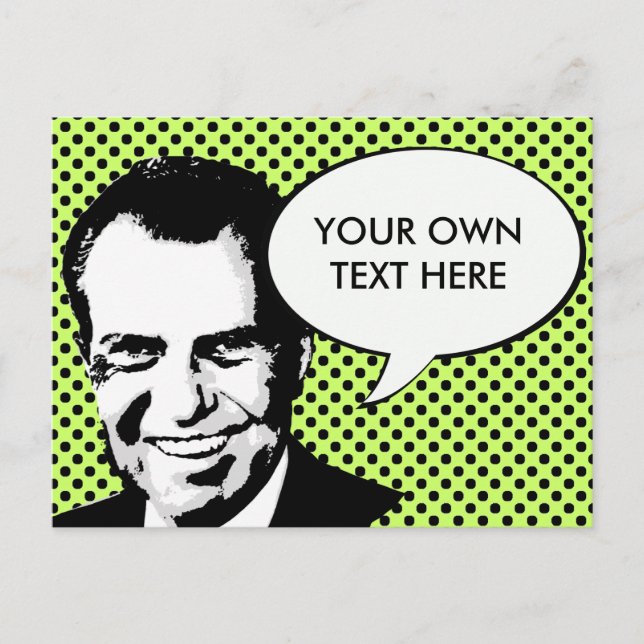 Carte Postale Richard Nixon (Devant)