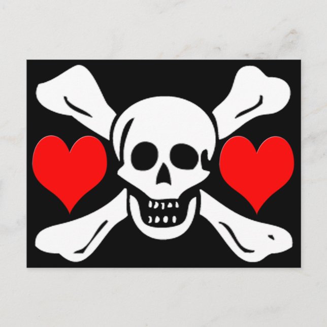 Carte Postale Richard Worley-Hearts (Devant)