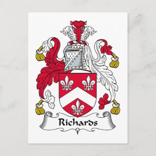Carte Postale Richards Family Crest