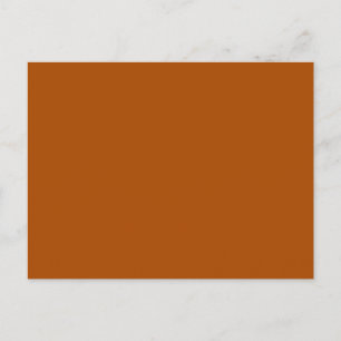Carte Postale Riche couleur brun sienne prêt à customiser