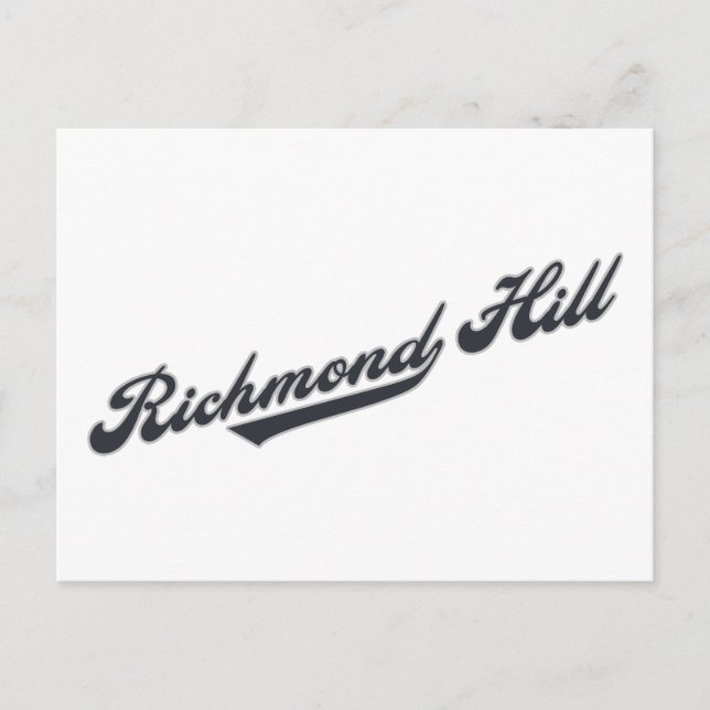 Carte Postale Richmond Hill (Devant)