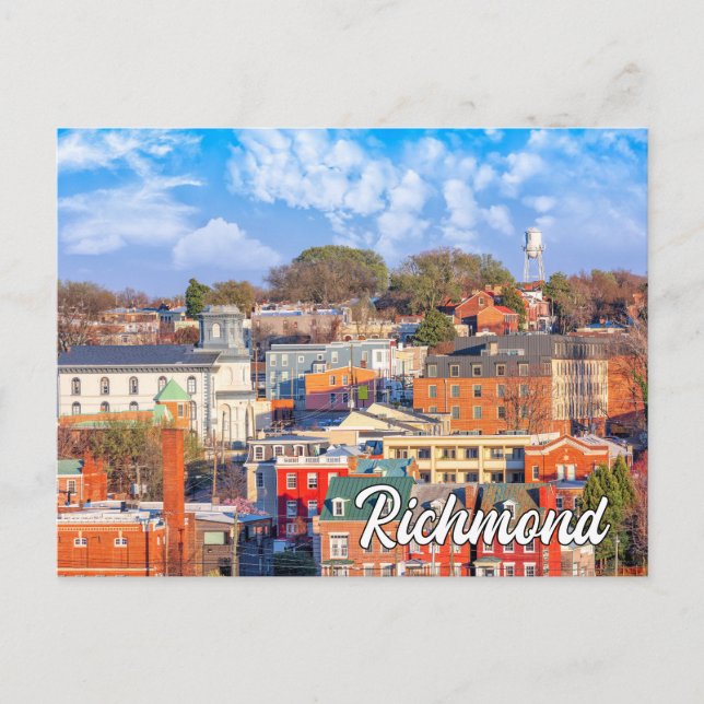 Carte Postale Richmond, Virginie, États-Unis (Devant)