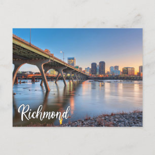 Carte Postale Richmond, Virginie, États-Unis