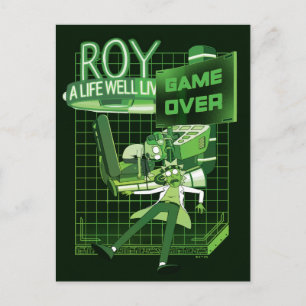 Carte Postale RICK ET MORTY™ Roy Une Vie Bien Vécue