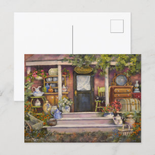 Carte postale Rideau Antiques Canada Russe