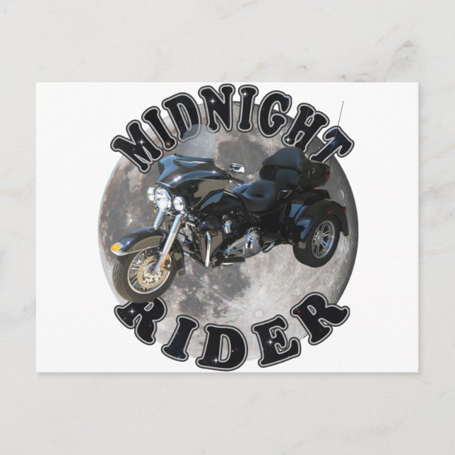 Carte Postale Rider de minuit (Devant)