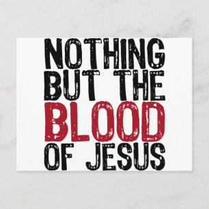 Carte Postale Rien que le sang