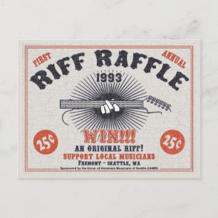 Carte Postale Riff Raffle