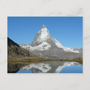 Carte postale Riffelsee Matterhorn