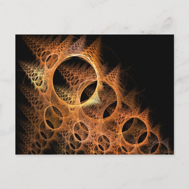 Carte Postale Ringer Fractal (Devant)