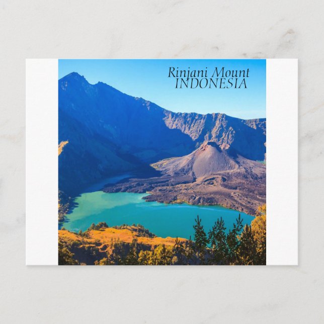 Carte postale Rinjani (Devant)