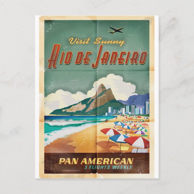 Carte Postale Rio de Janeiro (Devant)