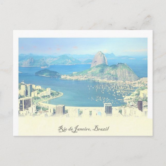 Carte postale Rio De Janeiro (Devant)