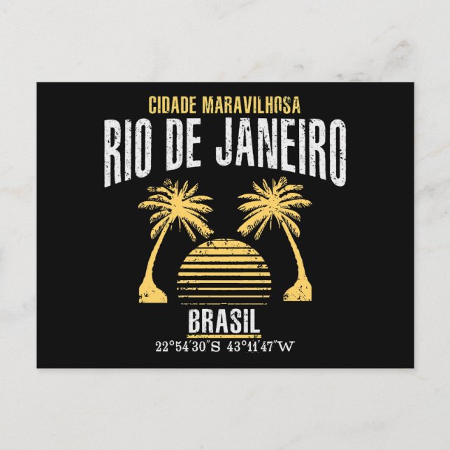 Carte Postale Rio de Janeiro (Devant)