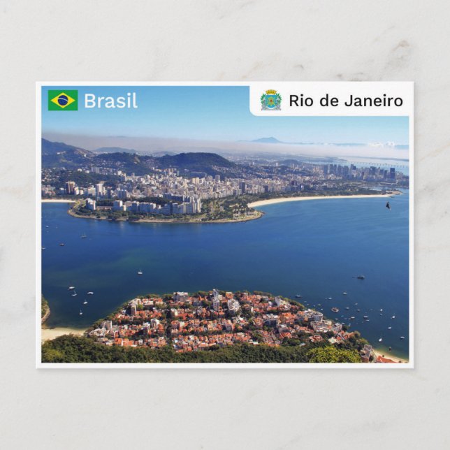 Carte Postale Rio de Janeiro - Brésil (Devant)