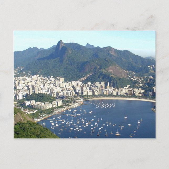 Carte Postale Rio de Janeiro, Brésil (Devant)