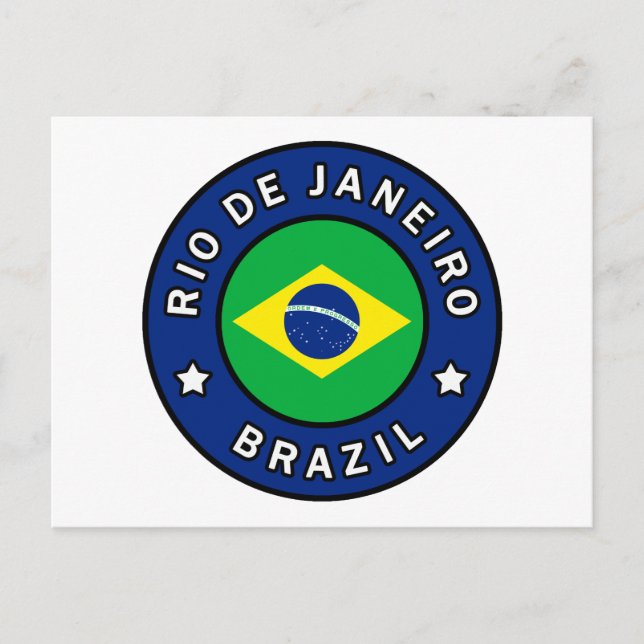 Carte Postale Rio de Janeiro Brésil (Devant)