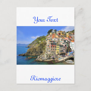 Carte Postale Riomaggiore, Cinqueterre
