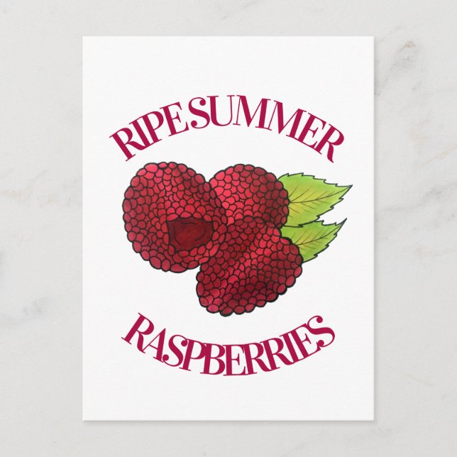 Carte Postale Ripe Fruit Fruit Fruit Fruit Fruit Fruit Été Fraîc (Devant)