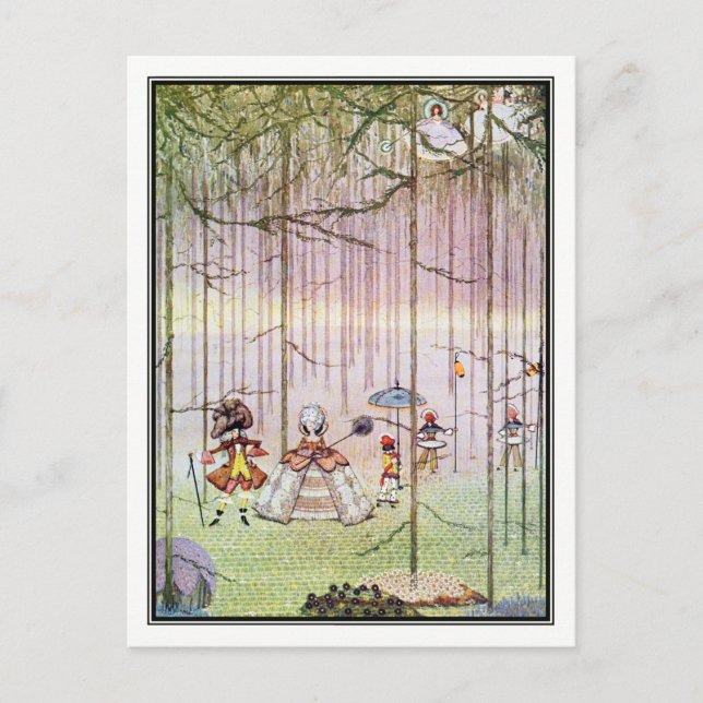 Carte Postale Riquet avec Tuft par Harry Clarke (Devant)