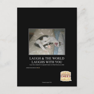 Carte Postale Rire & Le Monde Rire Avec Vous