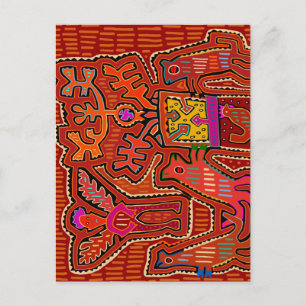 Carte Postale Rituel de peyote chamanique Kuna - La SCOTUS coupe