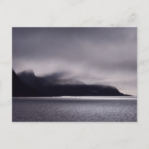 Carte Postale Rive déchiquetée en Svalbard, (Spitsbergen)