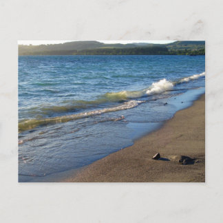 Carte Postale Rive du lac Taupo, Nouvelle-Zélande.