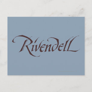Carte Postale Rivendell Name Solid
