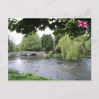 Carte Postale River Rye, Peak District, Derbyshire, Angleterre.