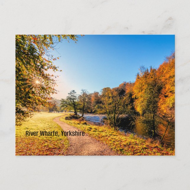 Carte Postale River Wharfe, Yorkshire, (Devant)