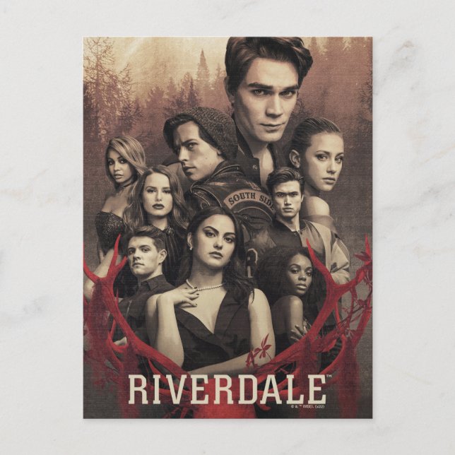 Carte Postale Riverdale Deer Skull Poster (Devant)