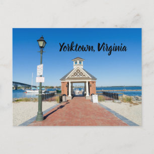 Carte Postale Riverwalk à Yorktown Virginia