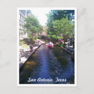 Carte Postale Riverwalk, San Antonio