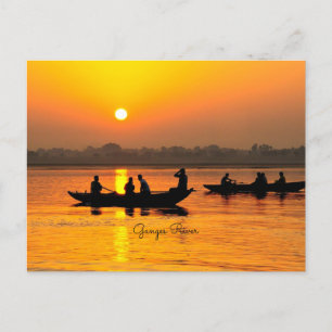 Carte Postale Rivière du Gange, pittoresque,